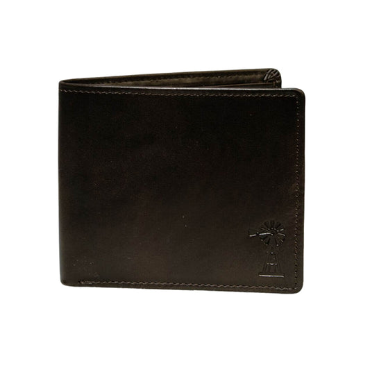 Pilbara Classic Genuine Leather Wallet - Dark Brown
