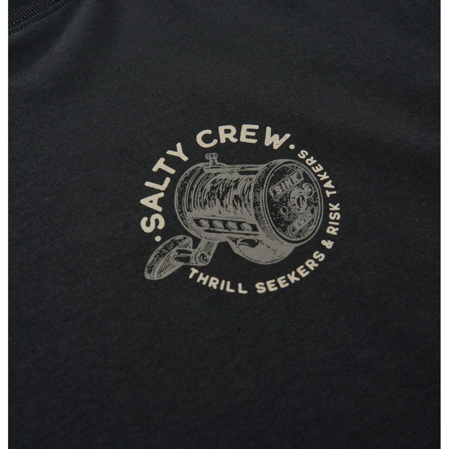 Salty Crew Reel Good Premium S/S Tee - Black