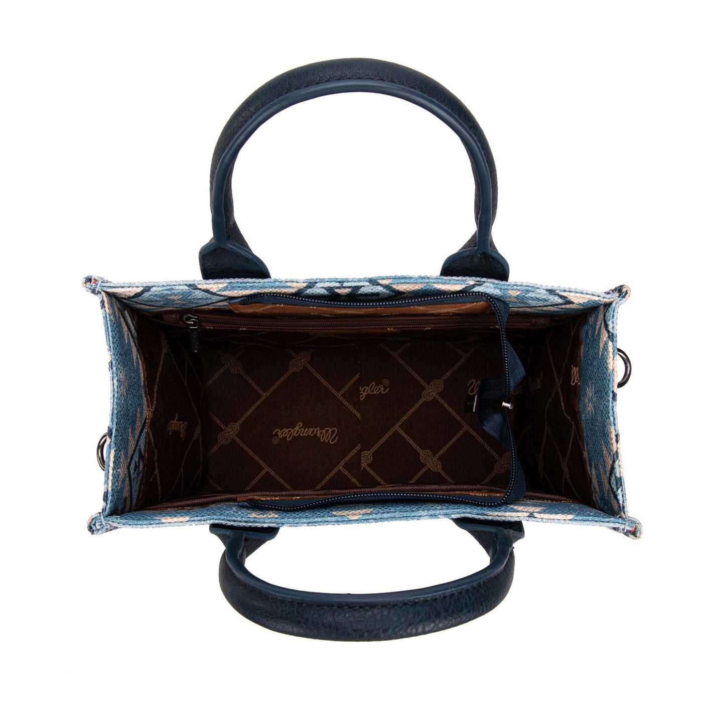 Wrangler Macy Aztec Crossbody Bag - Blue
