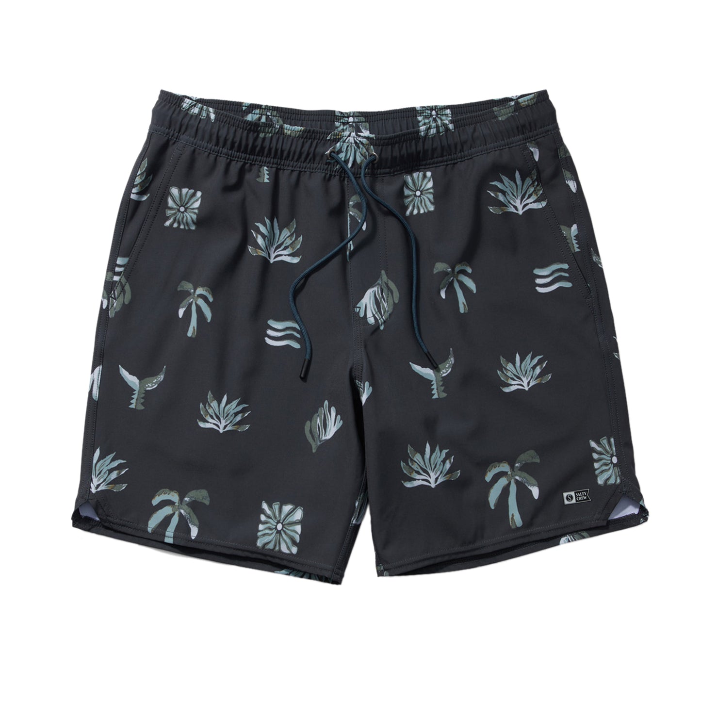 Salty Crew Lowtide Elastic Boardshort - Black Multi