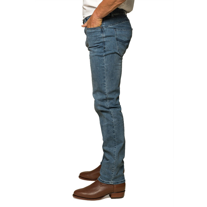 Ringers Western Mitchell Men's Straight Leg Jeans - Light Blue