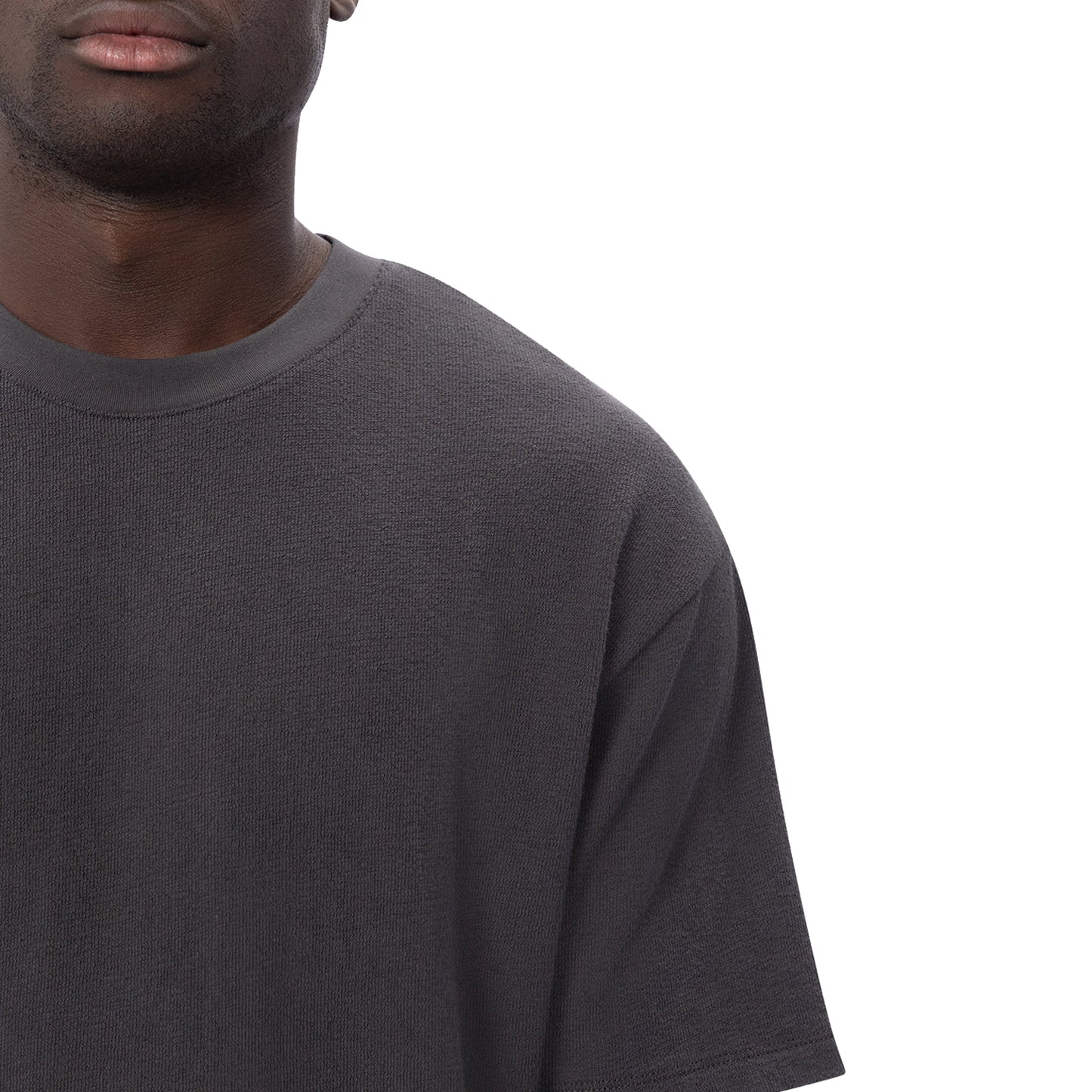 Industrie The Henderson Boucle Tee - Onyx