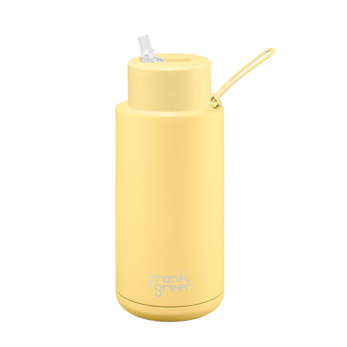Frank Green 34oz Ceramic Reusable Bottle - Buttermilk