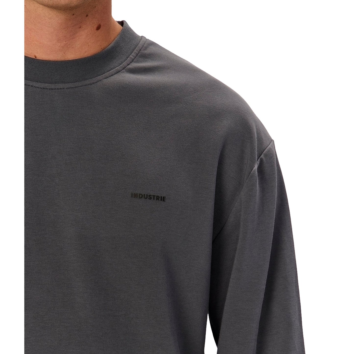 Industrie The Newport L/S Tee – Slate