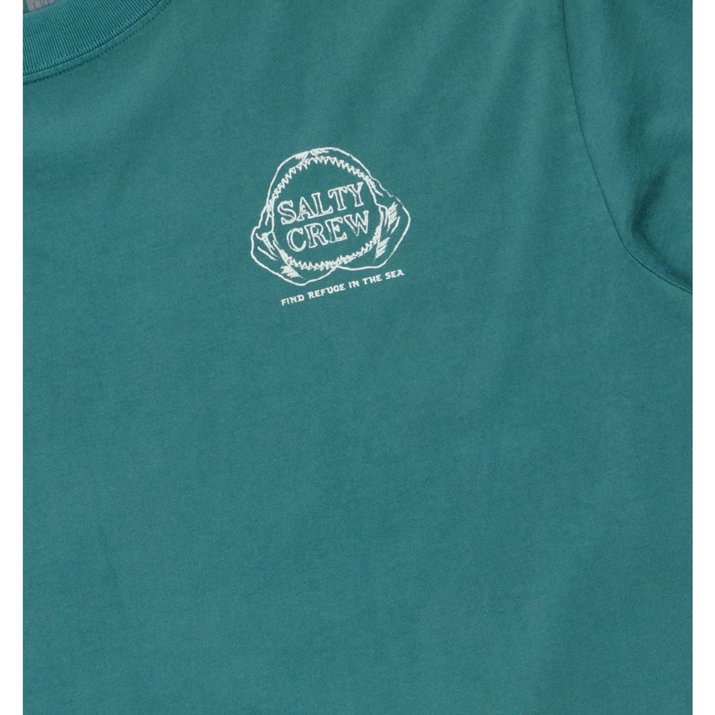 Salty Crew Jawbone Vintage S/S Tee - Pigment Teal