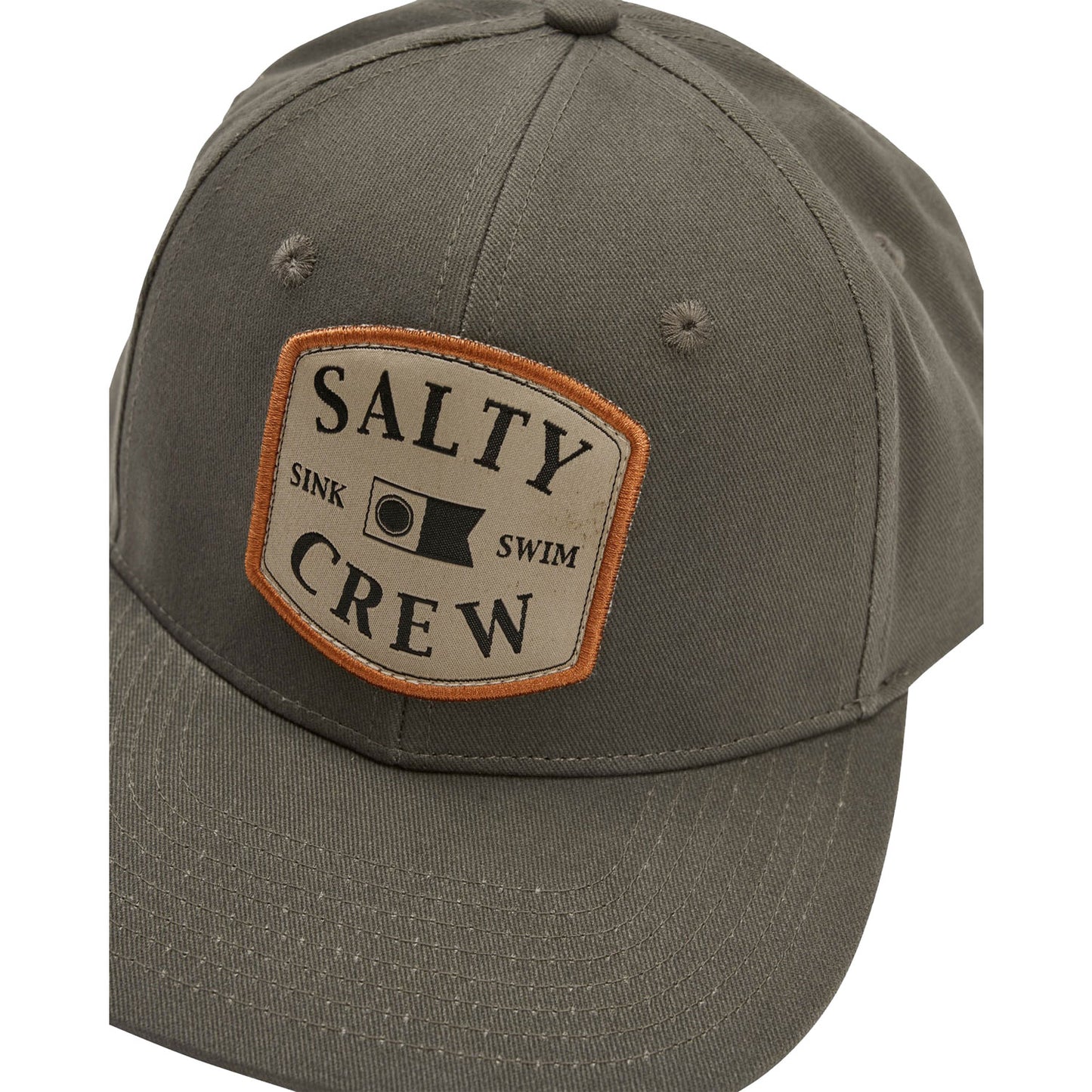 Salty Crew Capitals 6 Panel - Olive