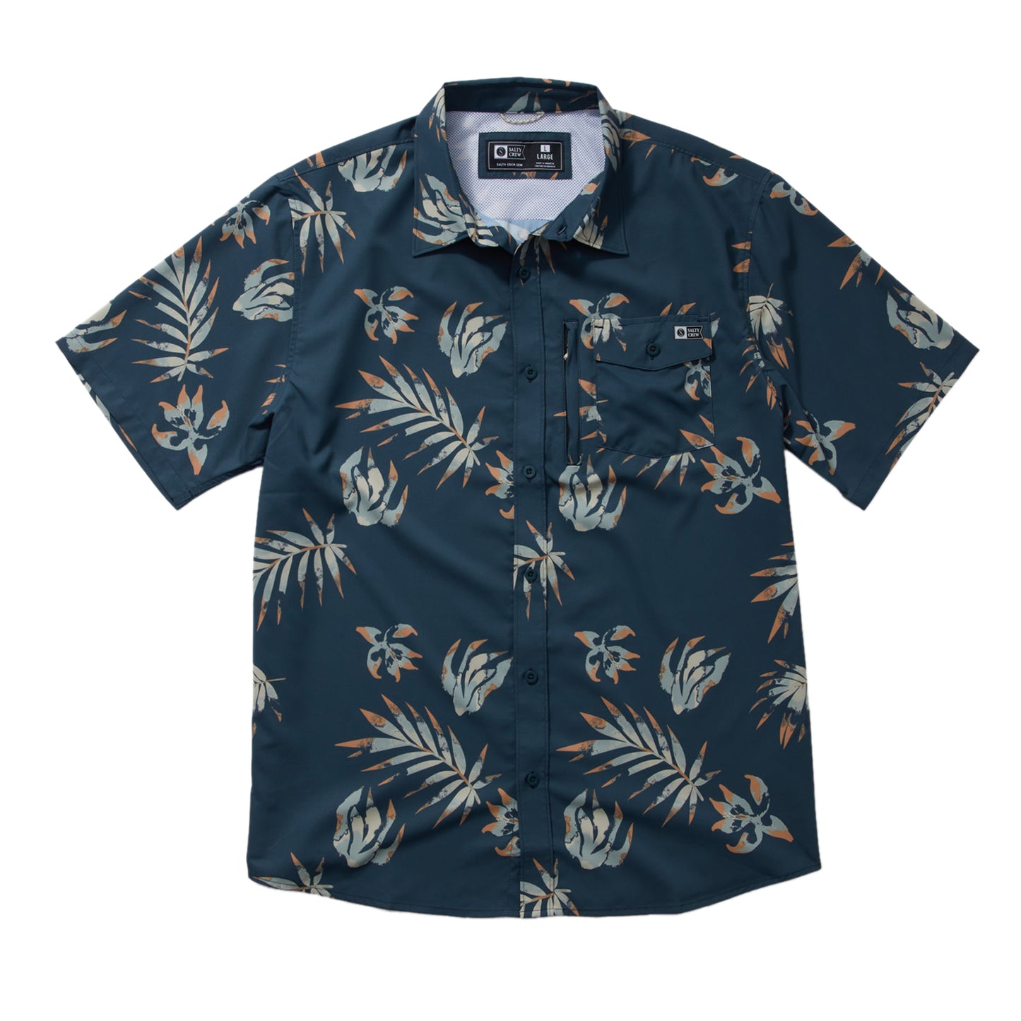 Salty Crew Badland S/S Tech Woven - Navy