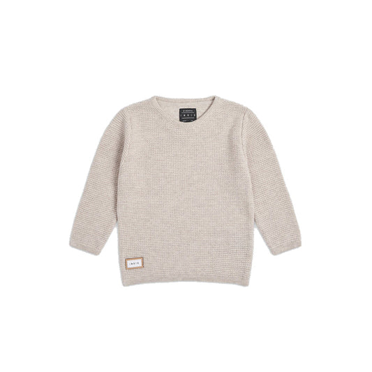 Indie Kids Baby Richland Knit (0-2 y.o) - Oat Marle