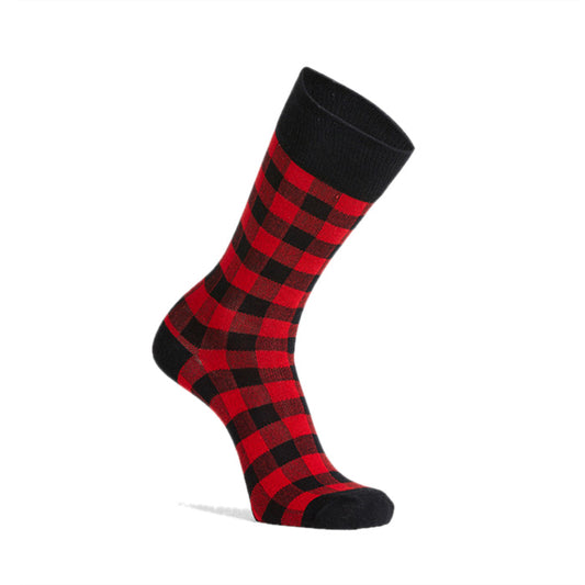 Swanndri Heritage Cotton Sock - Red/Black