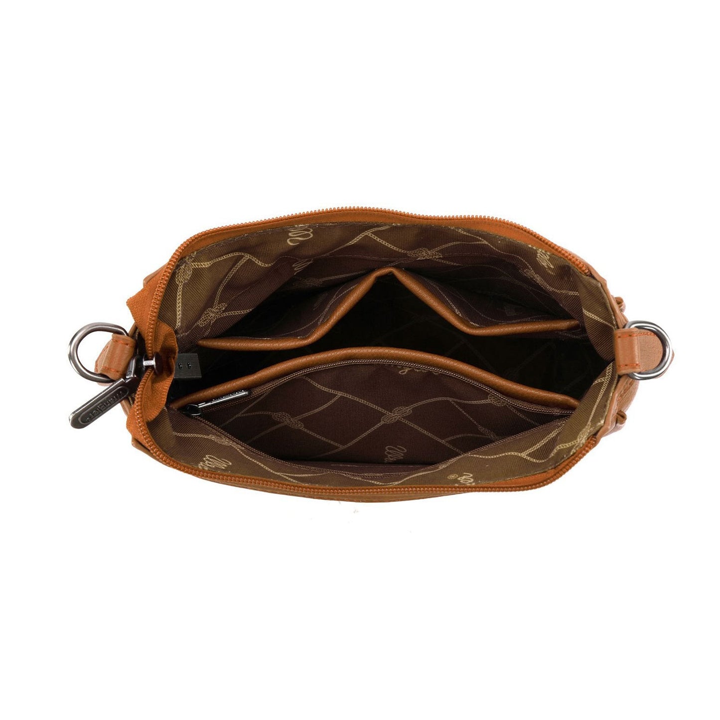 Wrangler Cilia Aztec Crossbody Bag - Tan