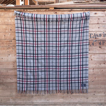 GGCo. Australian Made Heritage Recycled Wool Scottish Tartan Blanket - Maple Ross
