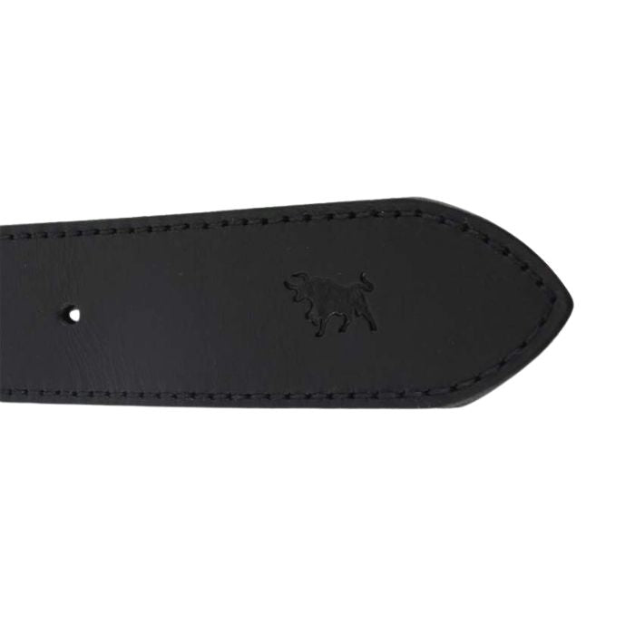 Ringers Western James Belt - Black/Silver