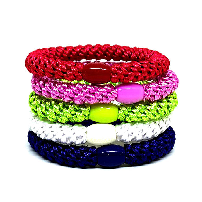 Beeyoo 5 Pack Hairbands - Forest Green