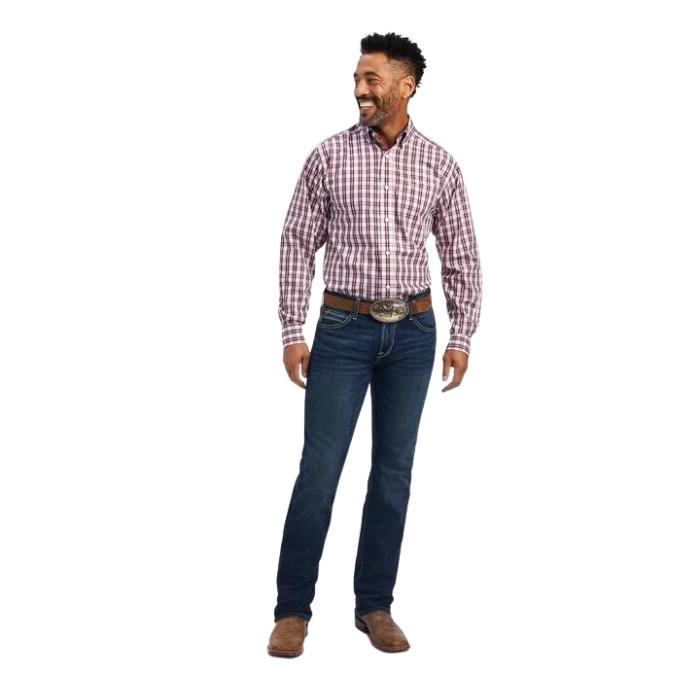 Ariat Men's Wrinkle Free Darian Fitted Shirt