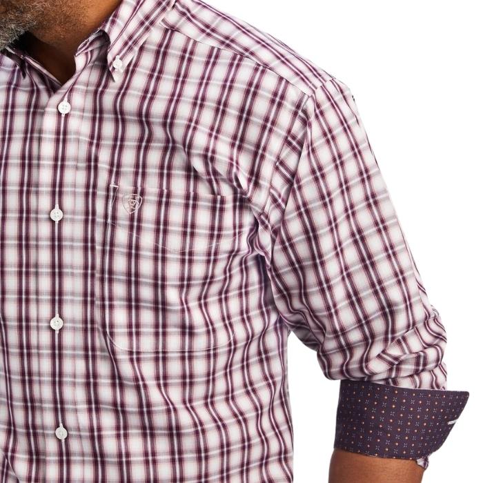 Ariat Men's Wrinkle Free Darian Fitted Shirt