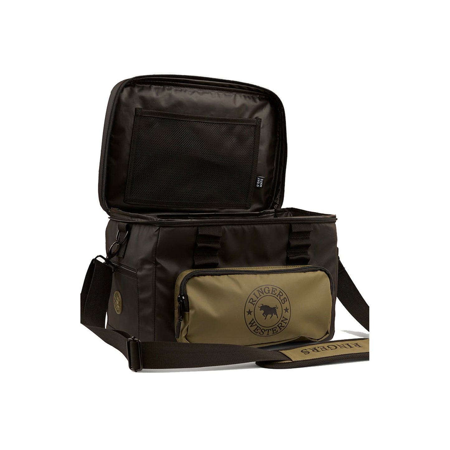 Ringers Western Kununurra Cooler Bag - Black/Military Green