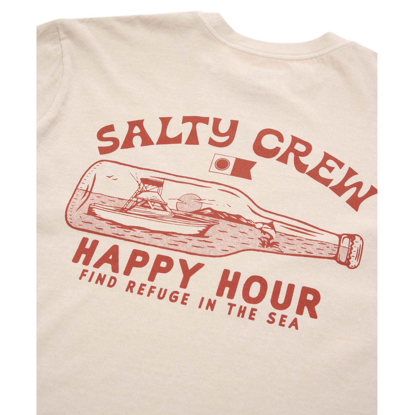 Salty Crew Bottle Rocket Permium S/S Tee - Pigment Sand