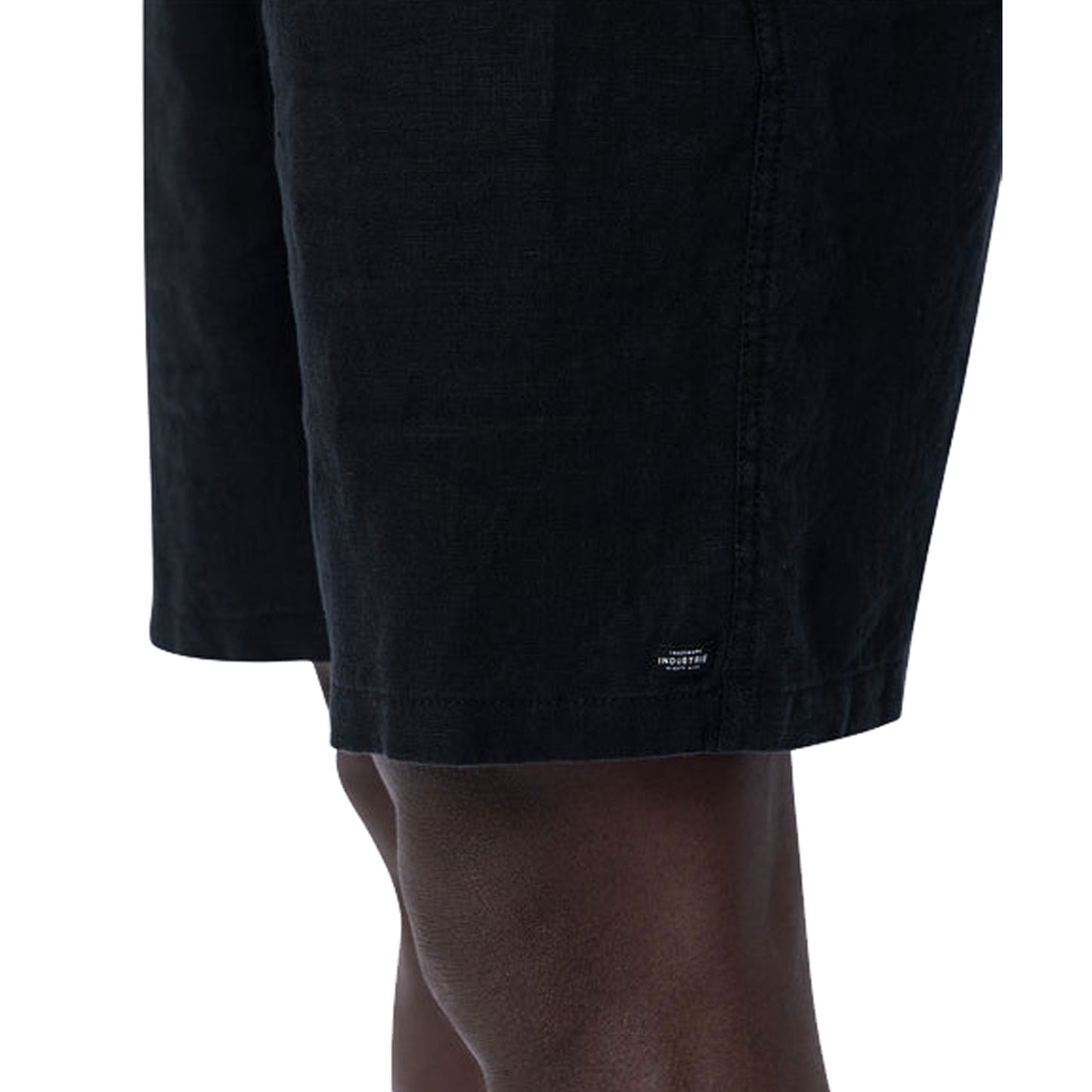 Industrie The Marina Linen Short - Black