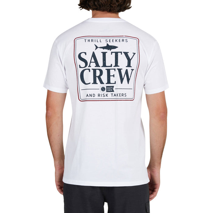 Salty Crew Coaster Premium S/S Tee - White