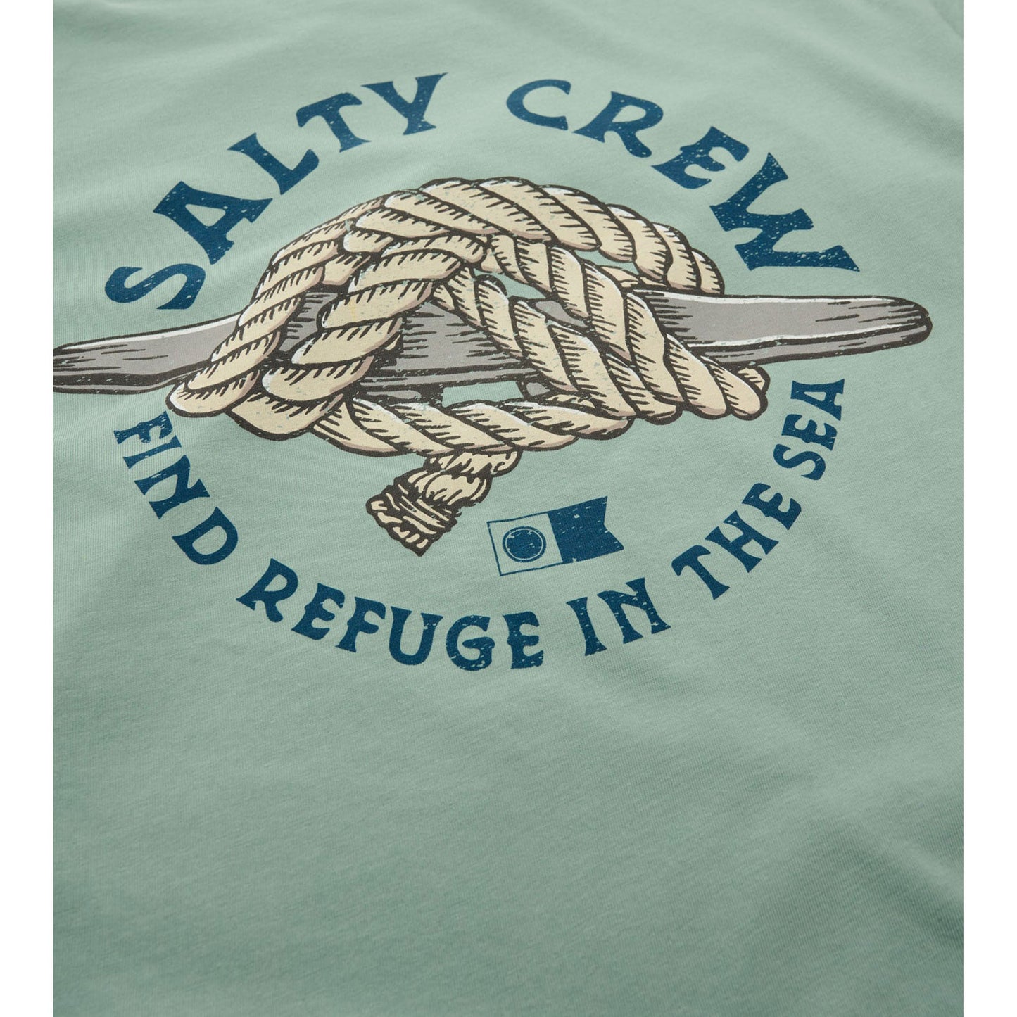 Salty Crew Cleat Knot Premium S/S Tee - Mackerel