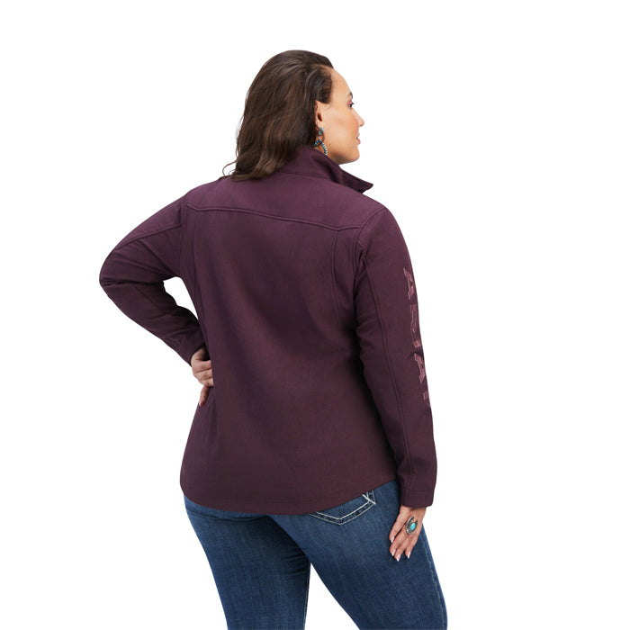 Ariat Women's New Team Softshell Jacket - Mulberry Heather