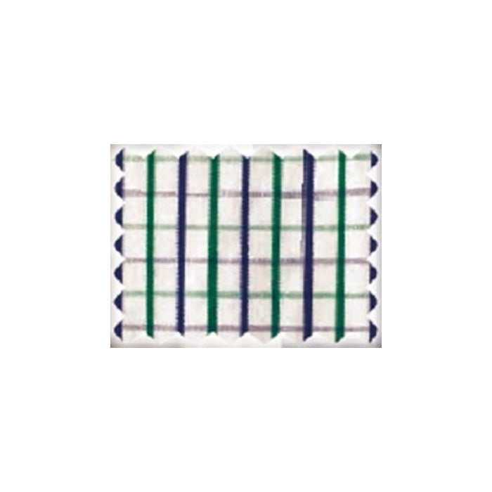 Pilbara Men's Double Pockets S/S Shirt - Emerald/Navy/White