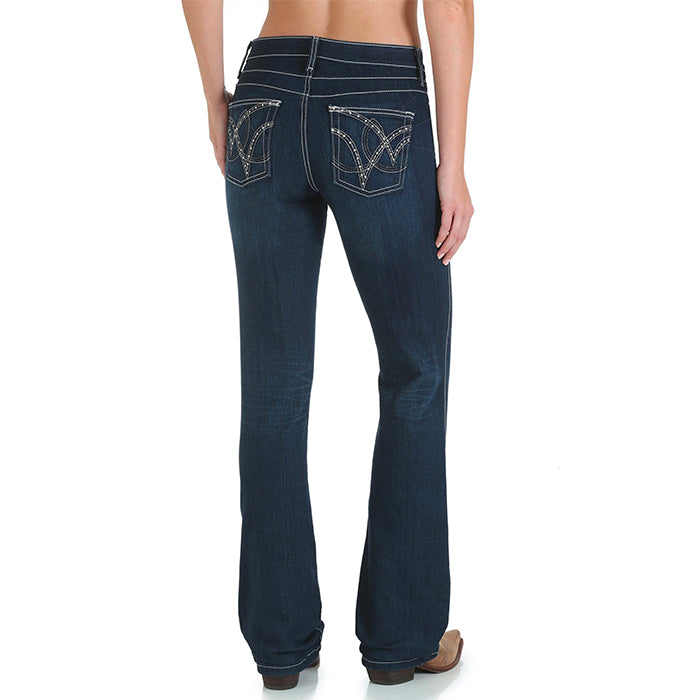 Wrangler Ladies Ultimate Riding Jean Q Baby Booty - Boot Scootin