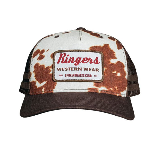 Ringers Western Daisy Trucker Cap - Chocolate
