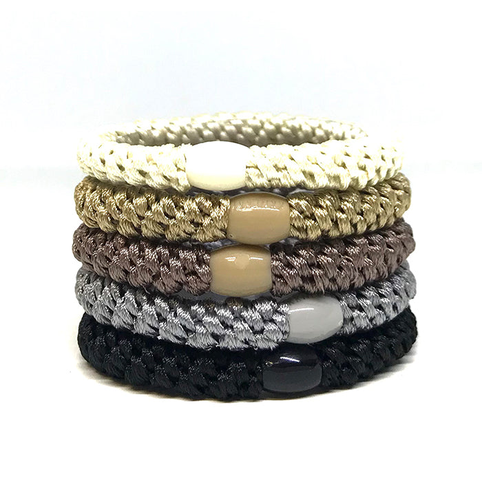 Beeyoo 5 Pack Hairbands - Forest Green