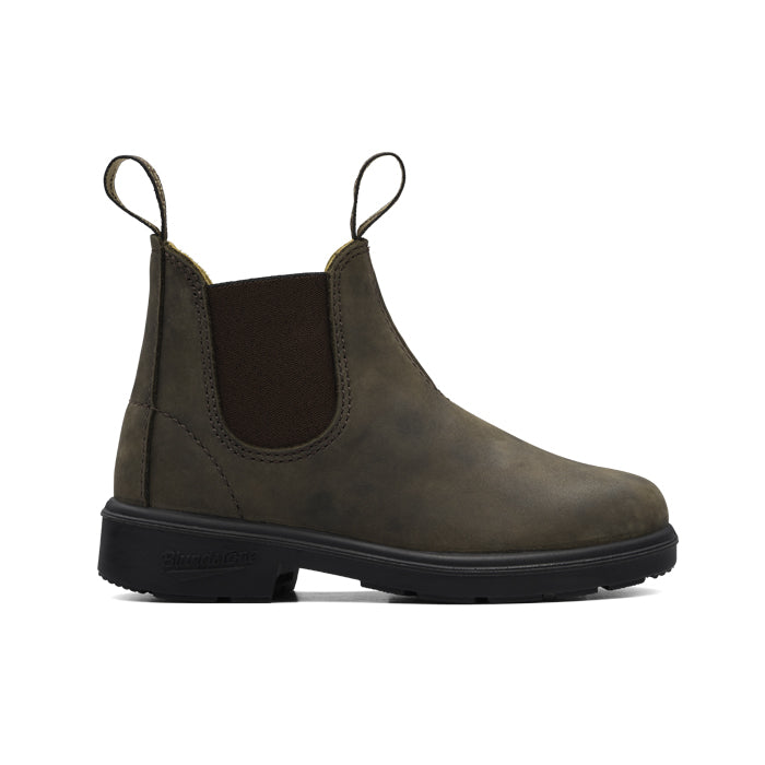 Blundstone Kids 565 Chelsea Boots - Rustic Brown