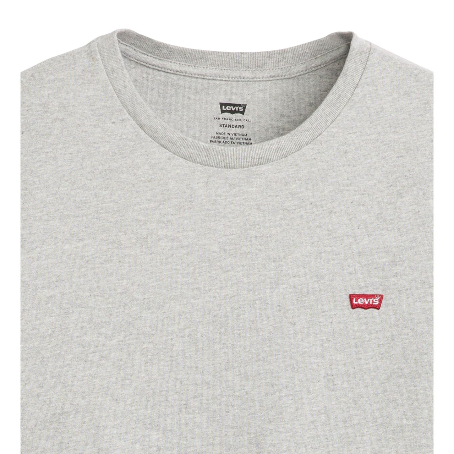 Levi's Men's Original Housemark T-shirt - Mid Tone Grey