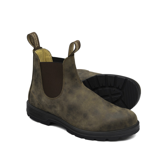 Blundstone Unisex 585 Chelsea Boots - Rustic Brown