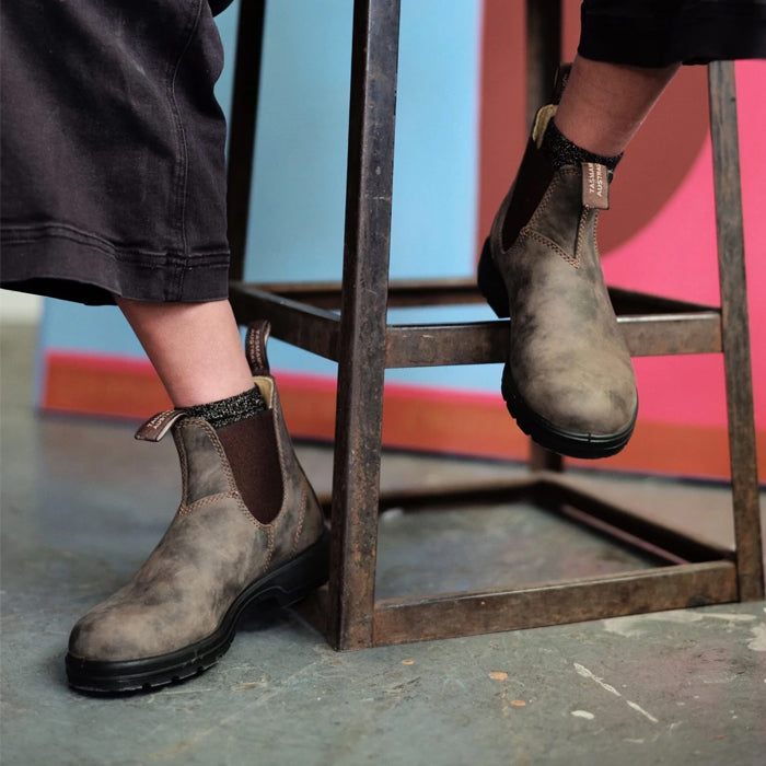 Blundstone Unisex 585 Chelsea Boots - Rustic Brown