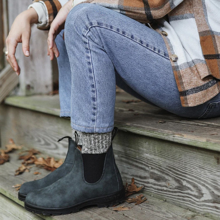 Blundstone Unisex 587 Chelsea Boots - Rustic Black