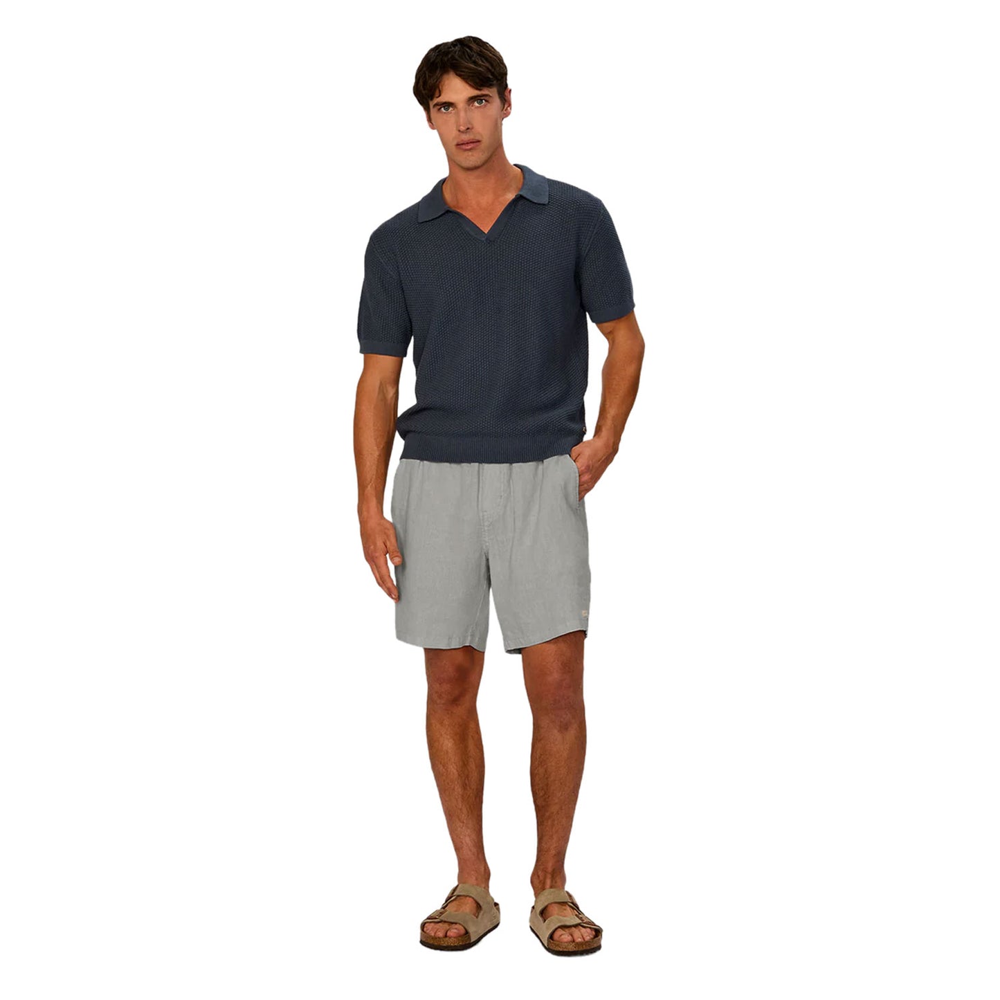 Industrie The Marina Linen Short - Aegean