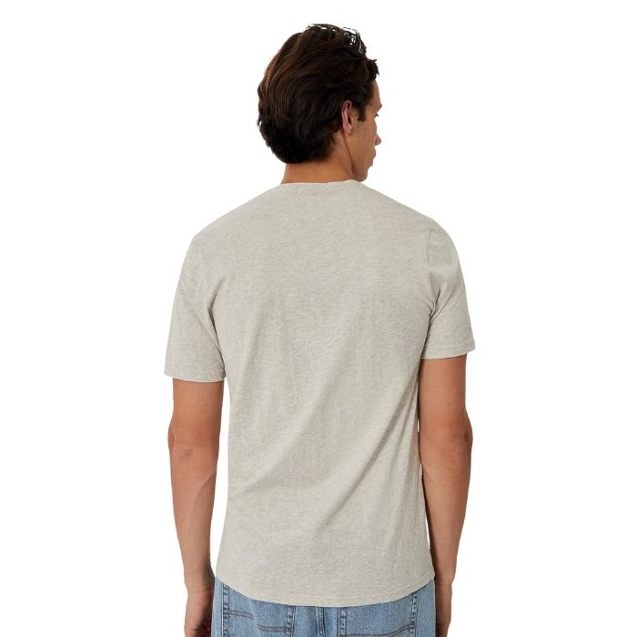 Industrie The New Basic Crew Tee - Oat Marle