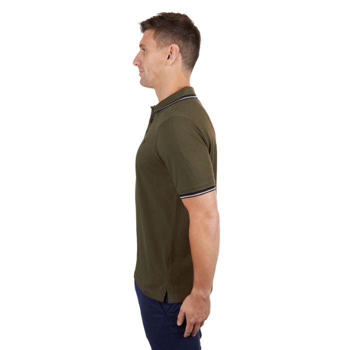 Thomas Cook Men's Logan Tailored S/S Polo - Dark Tan
