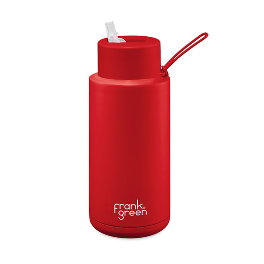 Frank Green 34oz Ceramic Reusable Bottle - Atomic Red