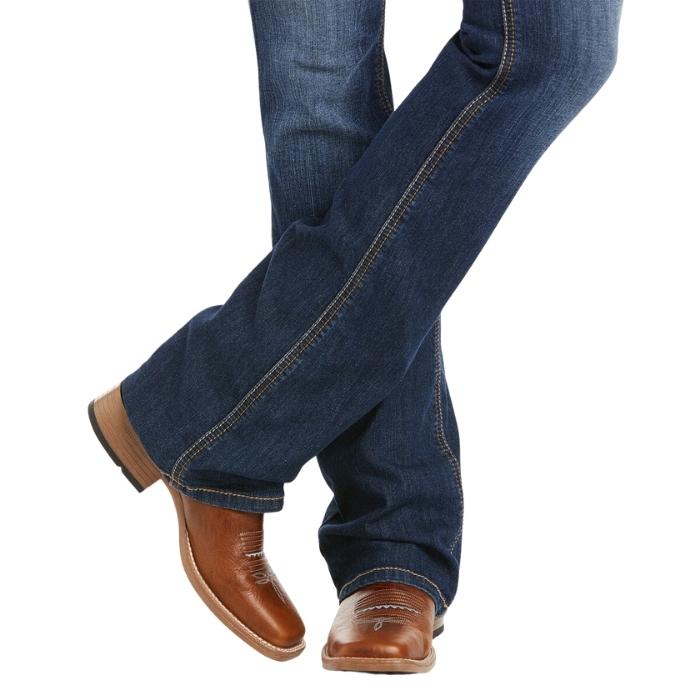 Ariat Women's R.E.A.L. Perfect Rise Stretch Rosa Boot Cut - Lita
