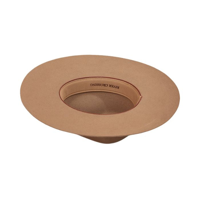 Ringers Western Rivercrossing Crushable Felt Hat - Sand