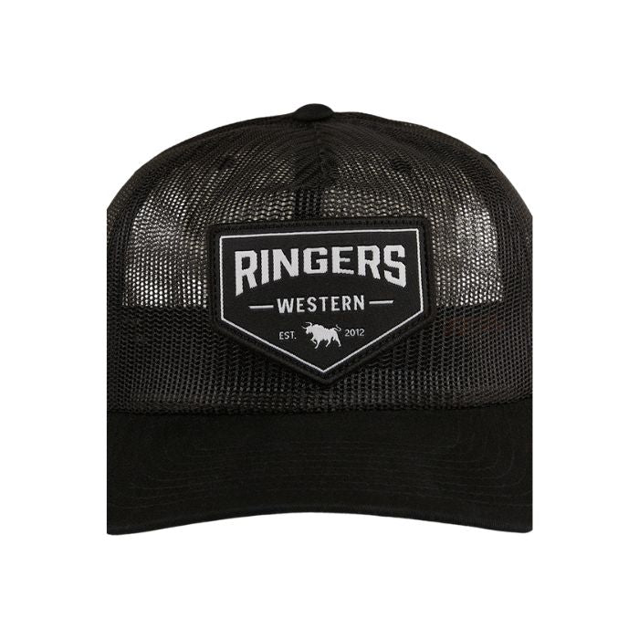 Ringers Western Jett Trucker Cap - Black