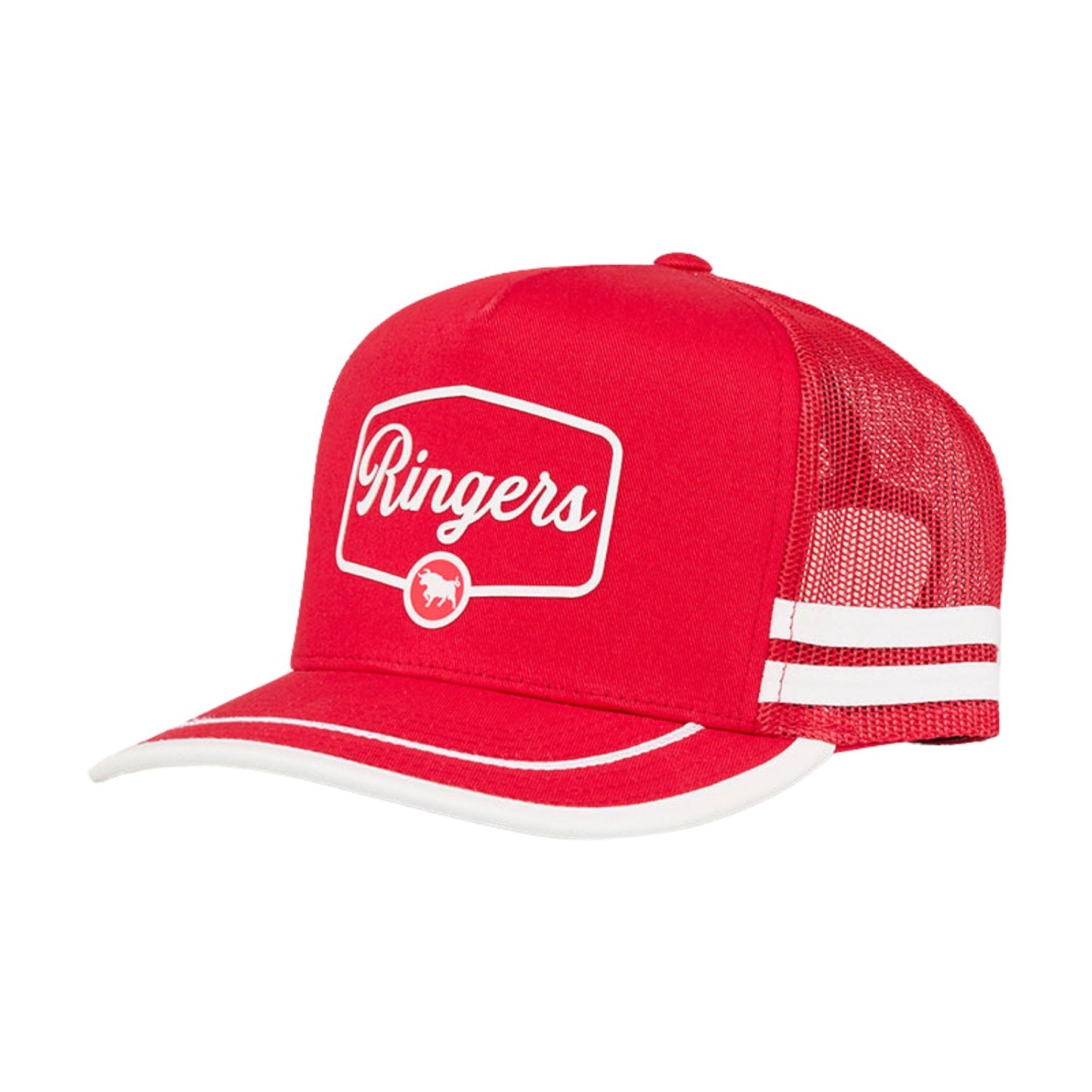 Ringers Western Cobar Trucker Cap - Red/White