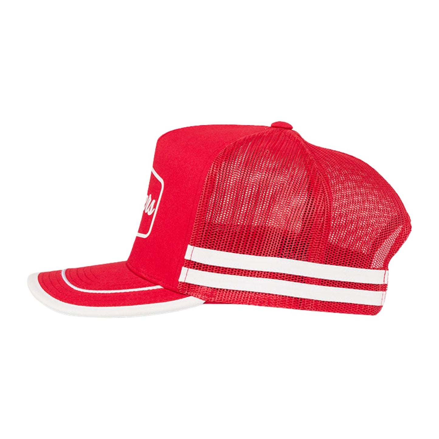 Ringers Western Cobar Trucker Cap - Red/White