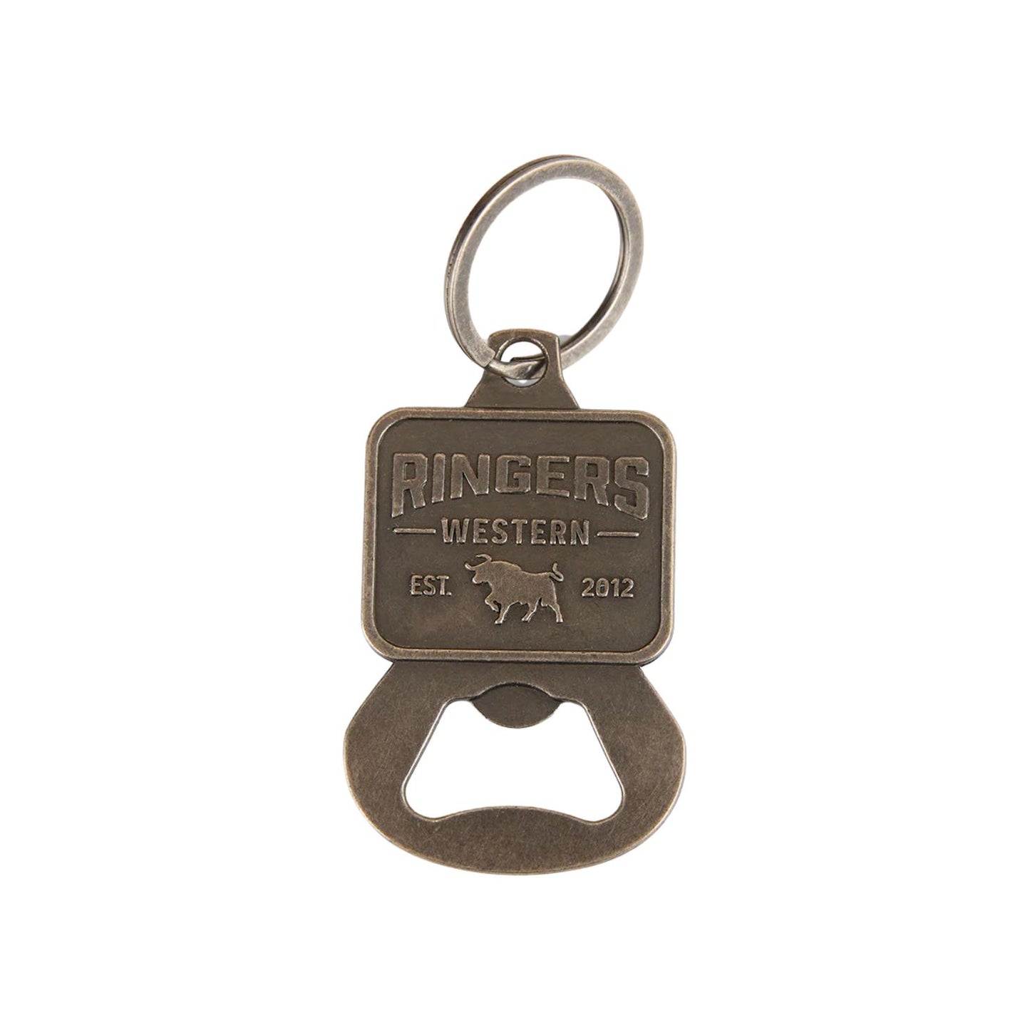 Ringers Western Eastwood Keyring - Antique Silver