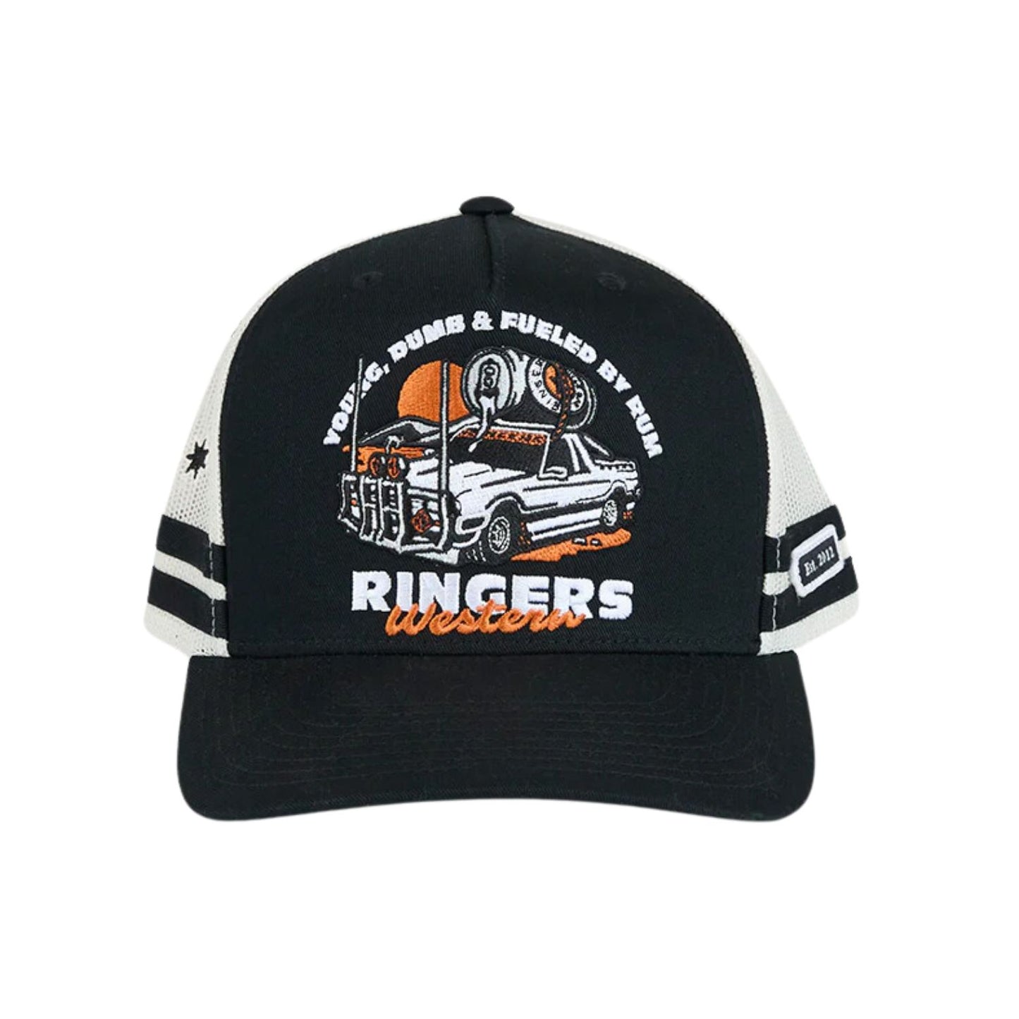 Ringers Western Rum Runner Trucker Cap - Black