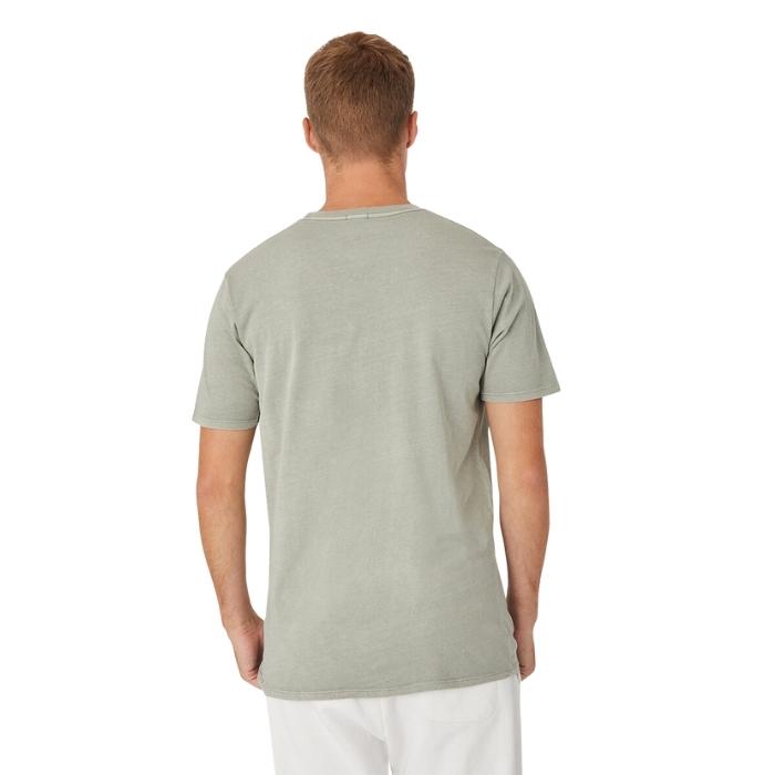 Industrie The Basic Classic Crew Tee - PD Light Sage