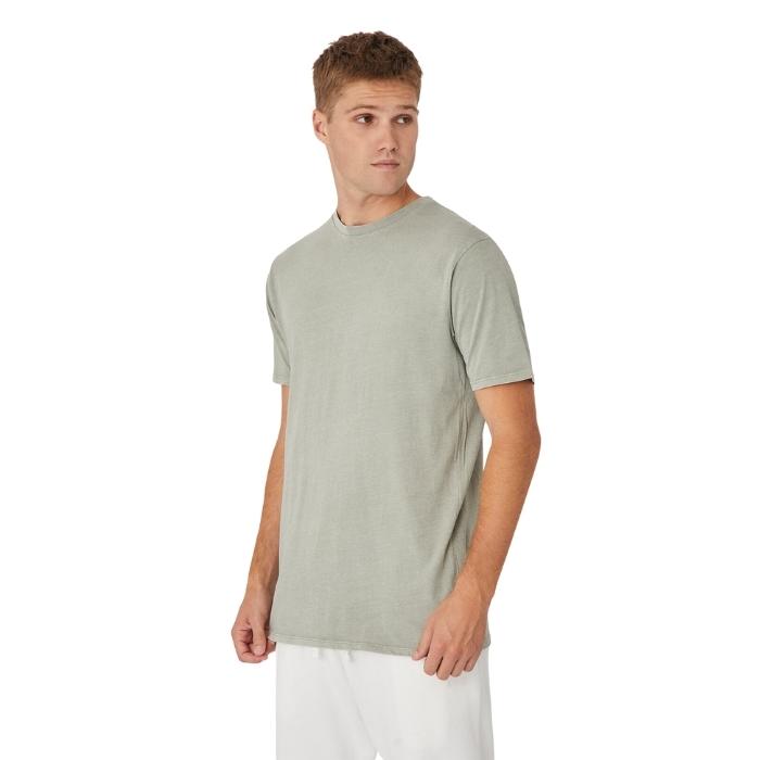 Industrie The Basic Classic Crew Tee - PD Light Sage