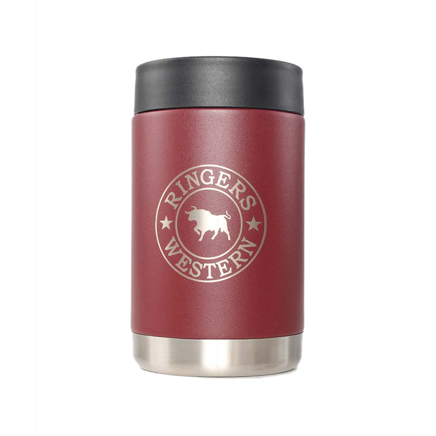 Ringers Western Escape Can Cooler - Maroon