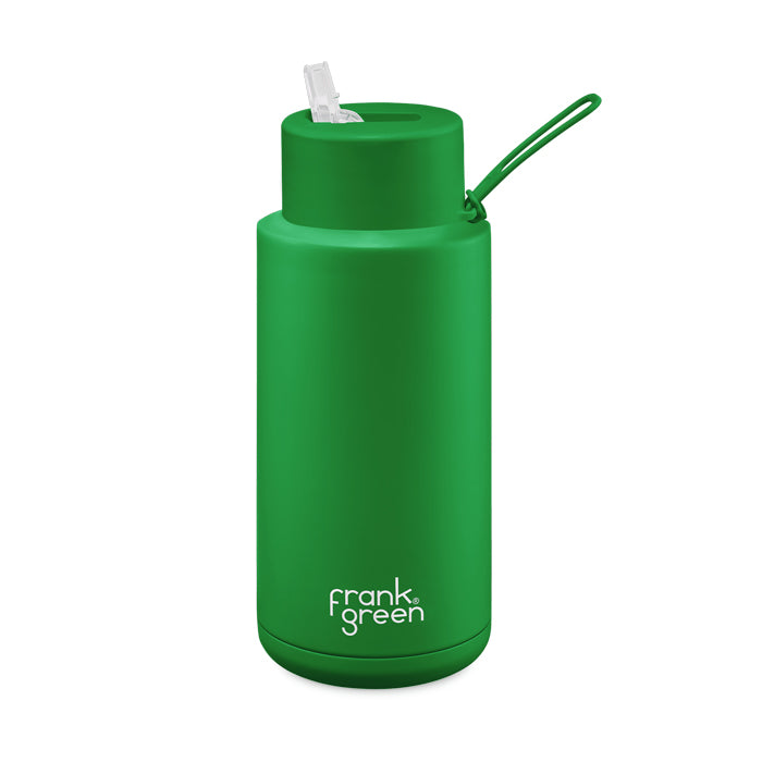 Frank Green 34oz Ceramic Reusable Bottle - Khaki