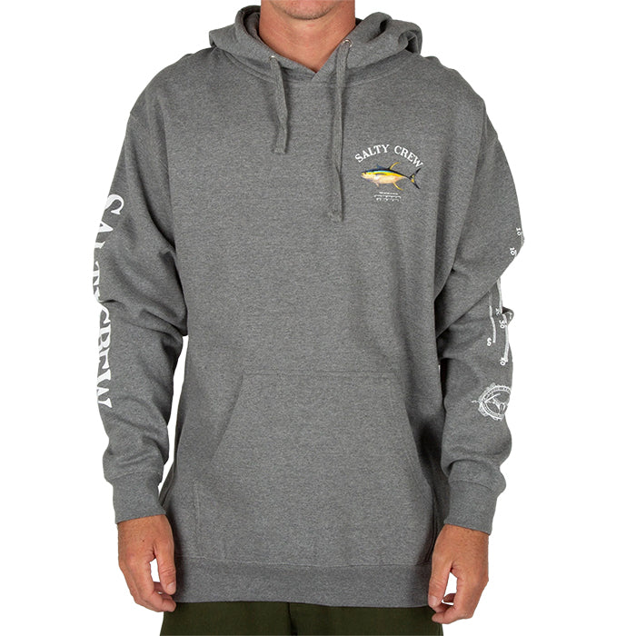 Salty Crew Ahi Mount Fleece - Gunmetal Heather